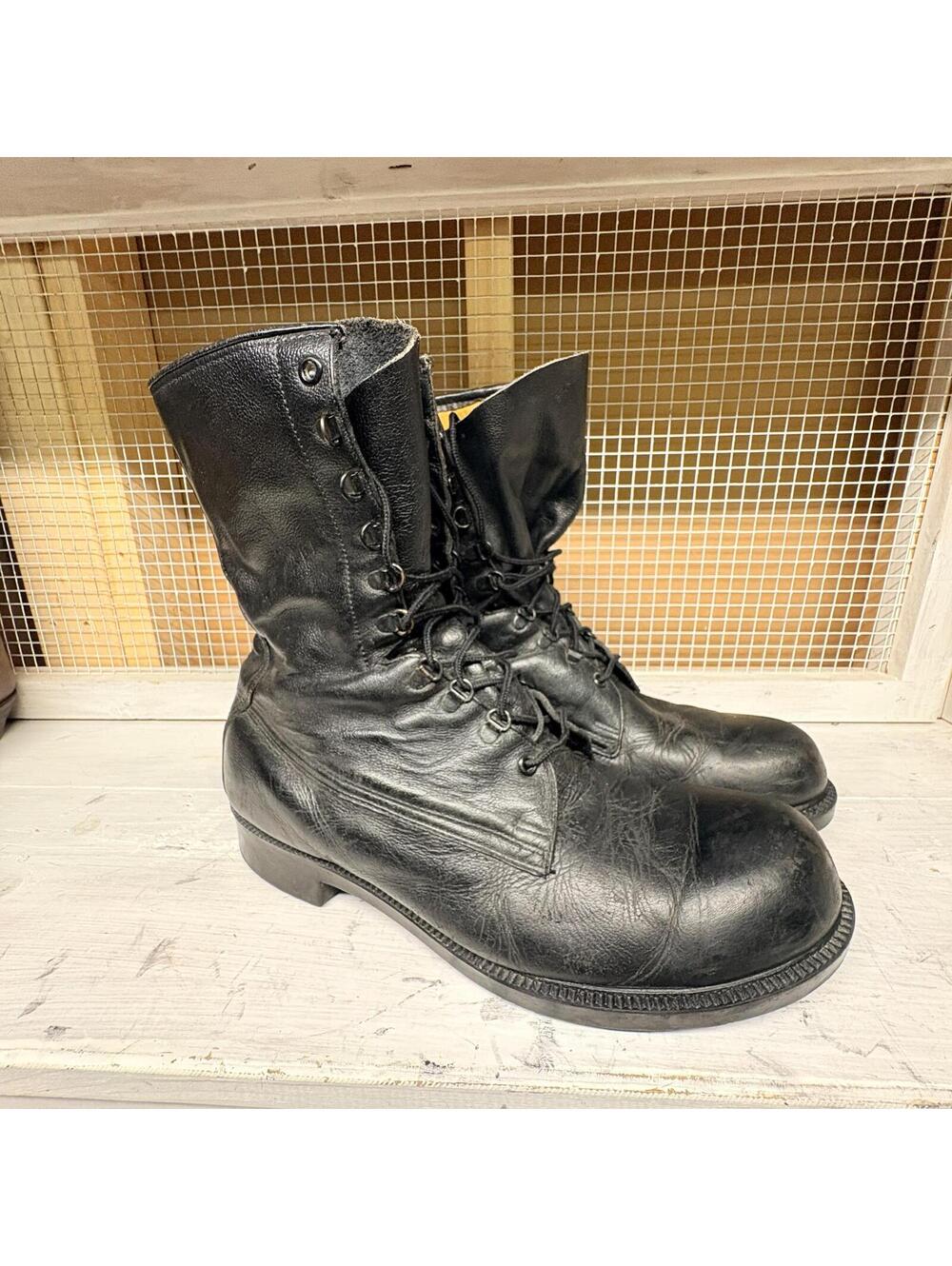 Vintage Canadian Army Combat Boots Made in Canada Size 12F